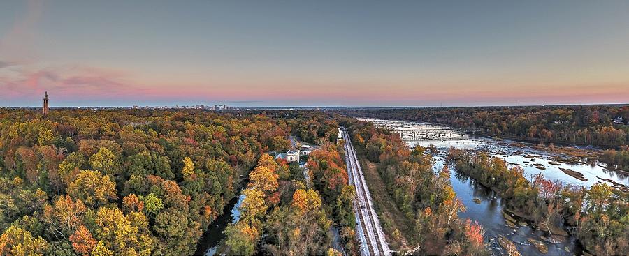 Rva Photograph - Richmond Fall 2016 by Tredegar DroneWorks Rva Photograph - Richmond Fall 2016 by Tredegar DroneWorks
