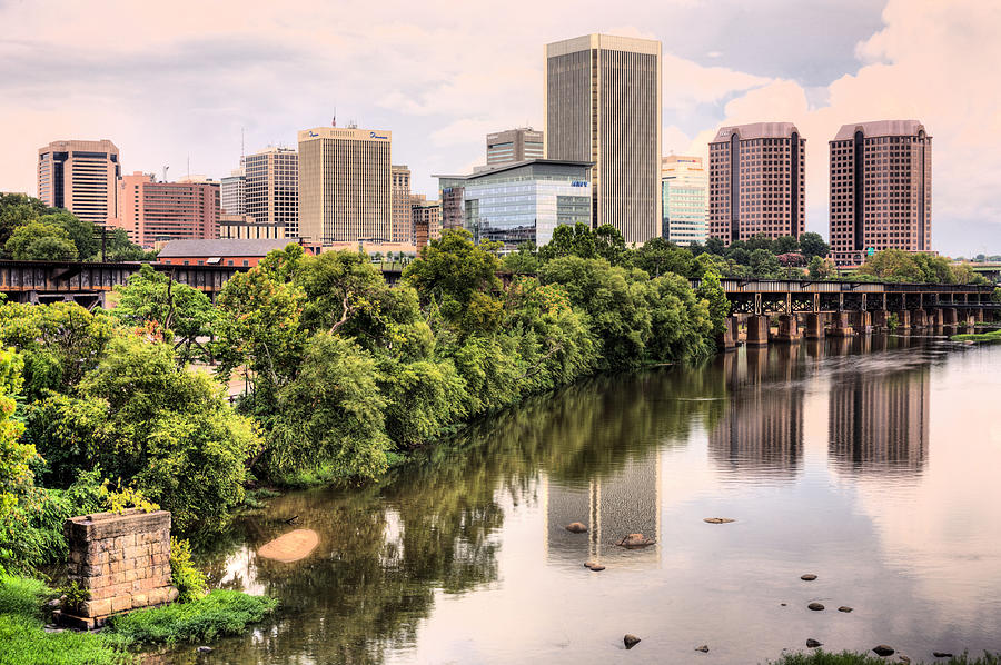 Richmond Skyline Photograph By Jc Findley Fine Art America