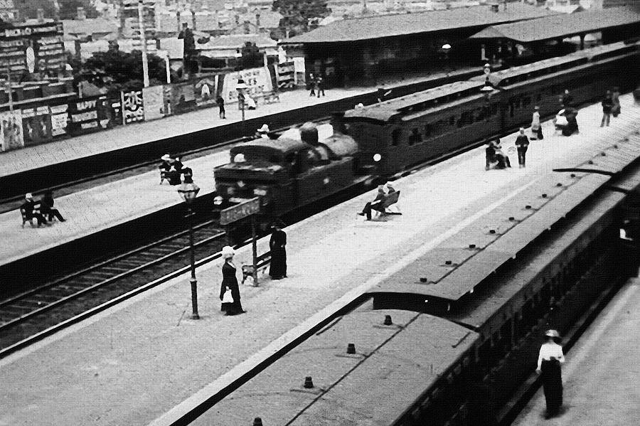 Richmond Train Station 1910 Photograph by Miroslava Jurcik