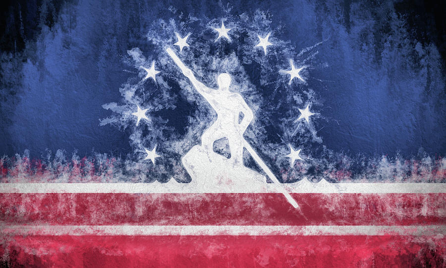 Richmond Virginia City Flag Digital Art by JC Findley