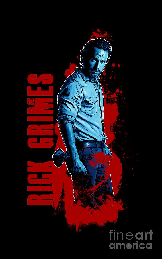 Rick Grimes The Walking Dead Back To Being A Comicbook Character