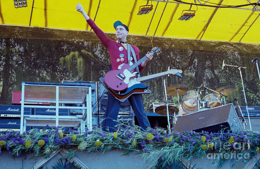 Rick Nielsen of Cheap Trick - Day on the Green 9-2-78 Photograph by Daniel Larsen