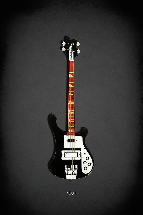 Guitar Photograph - Rickenbacker 4001 1979 by Mark Rogan