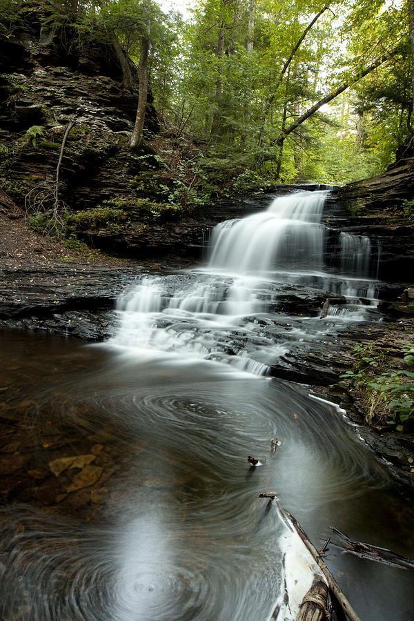 Water Falls Photograph - Rickets Glen 4 by Christina Durity
