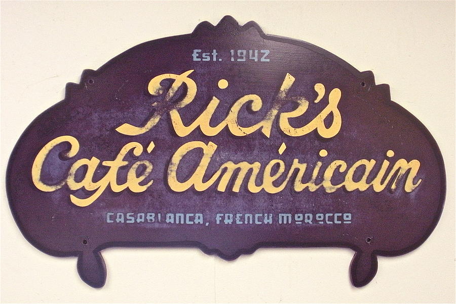 Casablanca Movie Painting - Ricks Cafe Americain by Tom Colla