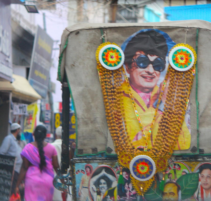 India Photograph - Rickshaw, Madurai by Jennifer Mazzucco