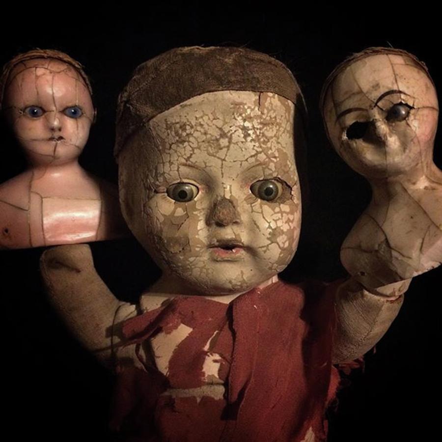 Doll Photograph - Riddle Of The Day: What Has Three by A Teensy Space In Hell