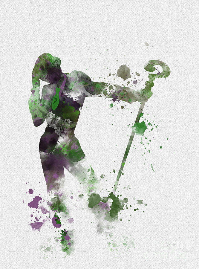 Riddler Mixed Media by My Inspiration