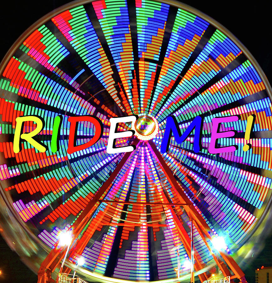 Ride Me Photograph by David Lee Thompson