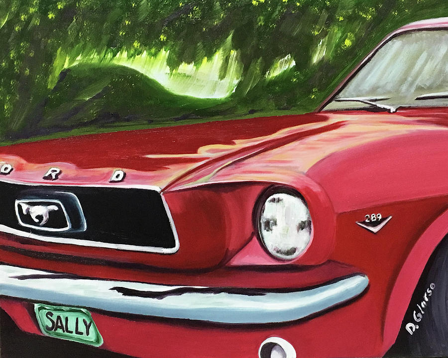 Ride Sally Ride Painting by Dean Glorso