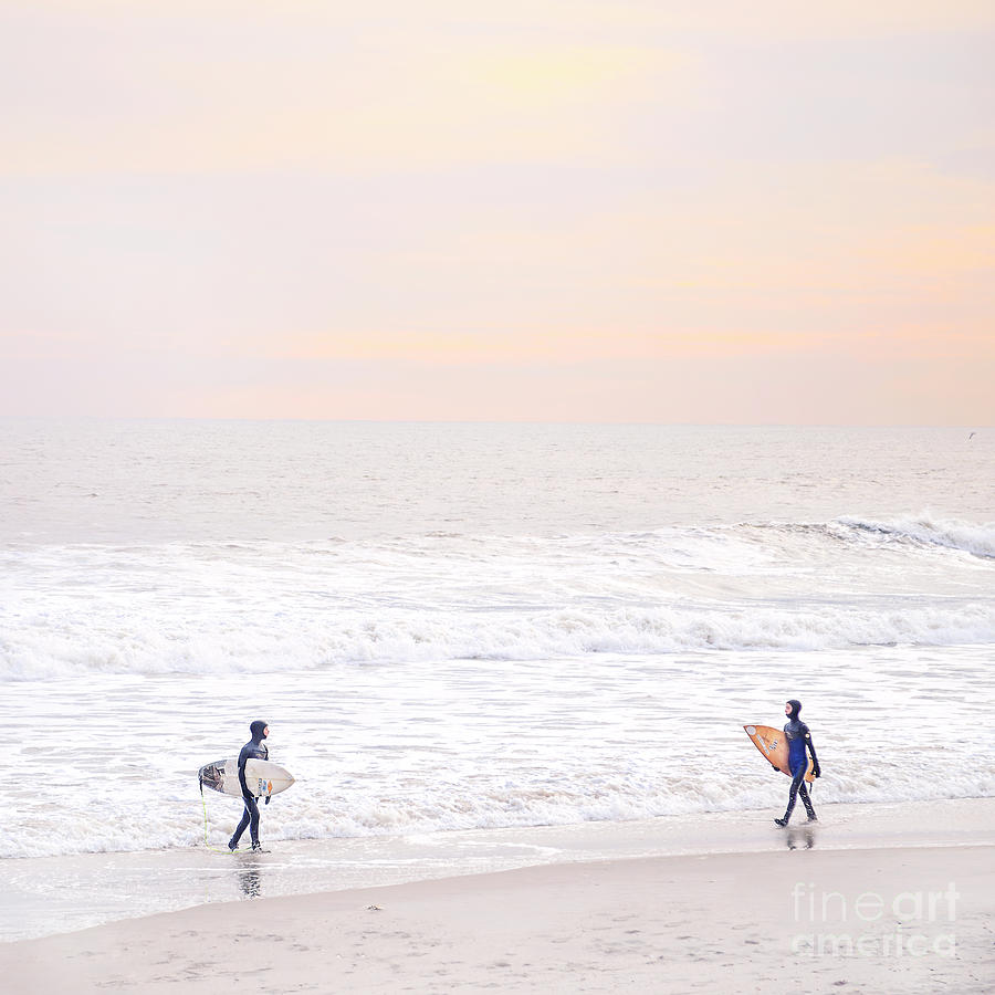 Long Beach Photograph - Riders Of The Sea by Evelina Kremsdorf