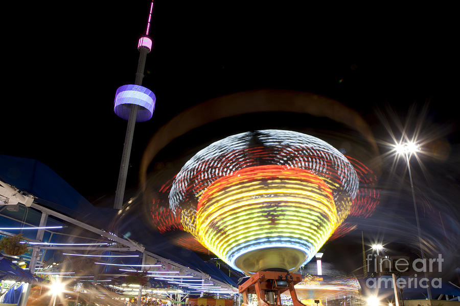 Dallas Photograph - Rides in Motion Dallas Texas by Anthony Totah
