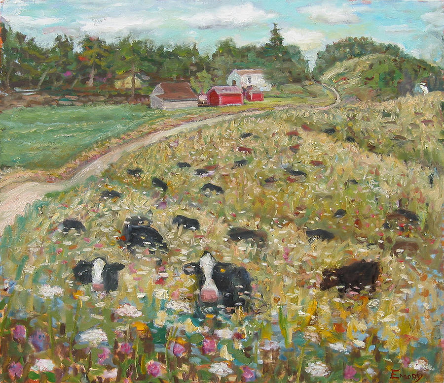 Ridge Road Cows by Paul Emory Ridge Road Cows by Paul Emory