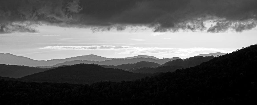 Ridgelines in Black and White Photograph by Matt Plyler | Fine Art America