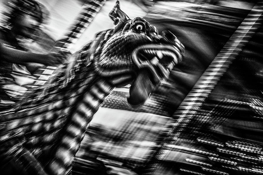 Riding A Dragon Photograph by Michael Arend