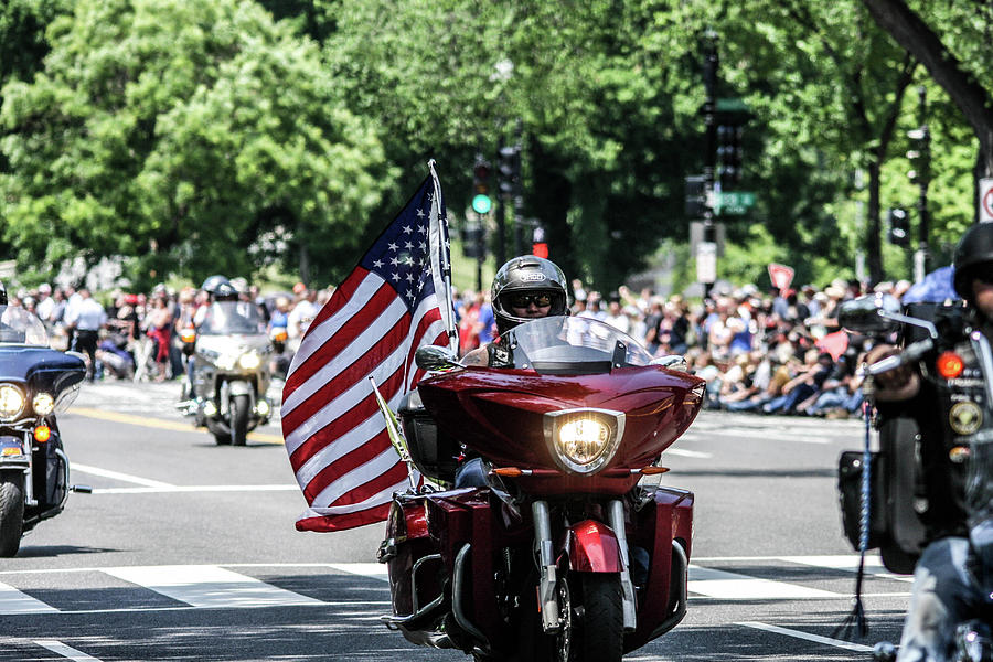 Riding for a Cause Photograph by William E Rogers - Fine Art America