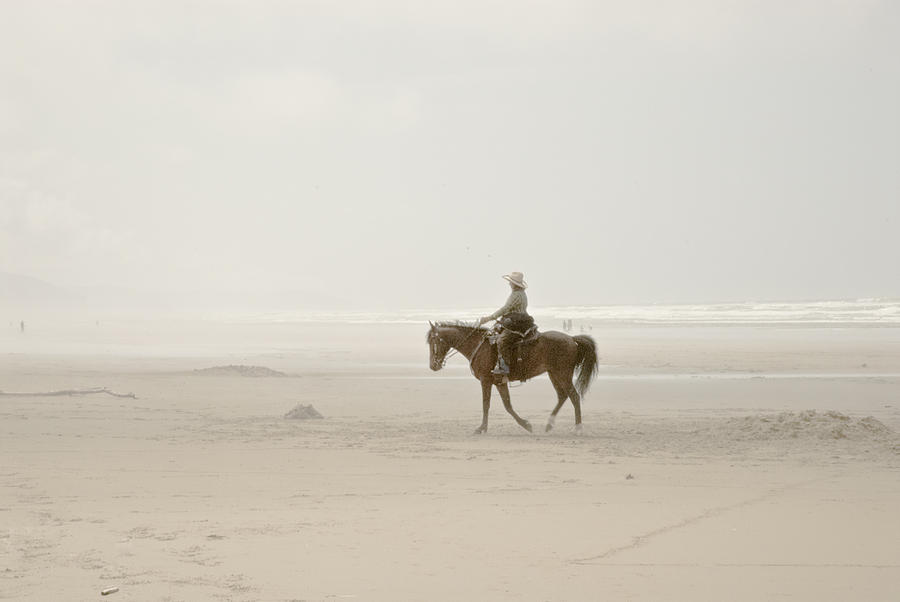 Riding On The Beach Photograph by Craig Perry-Ollila
