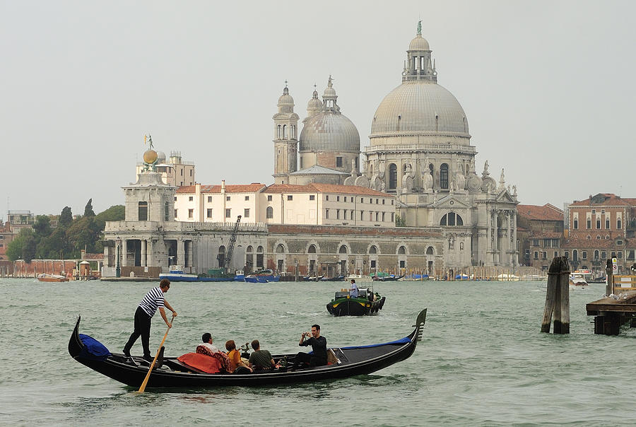 Riding the Grand Canal Photograph by Harold Piskiel