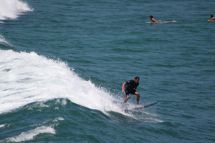 Riding the Wave In SoCal Photograph by Colleen Cornelius