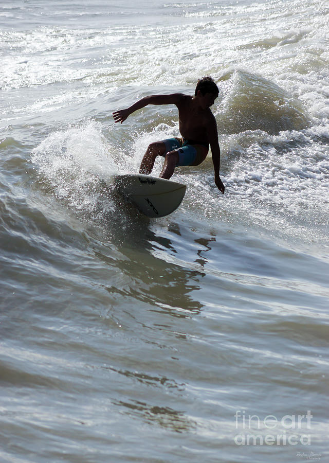 Riding The Wave Photograph by Jennifer White