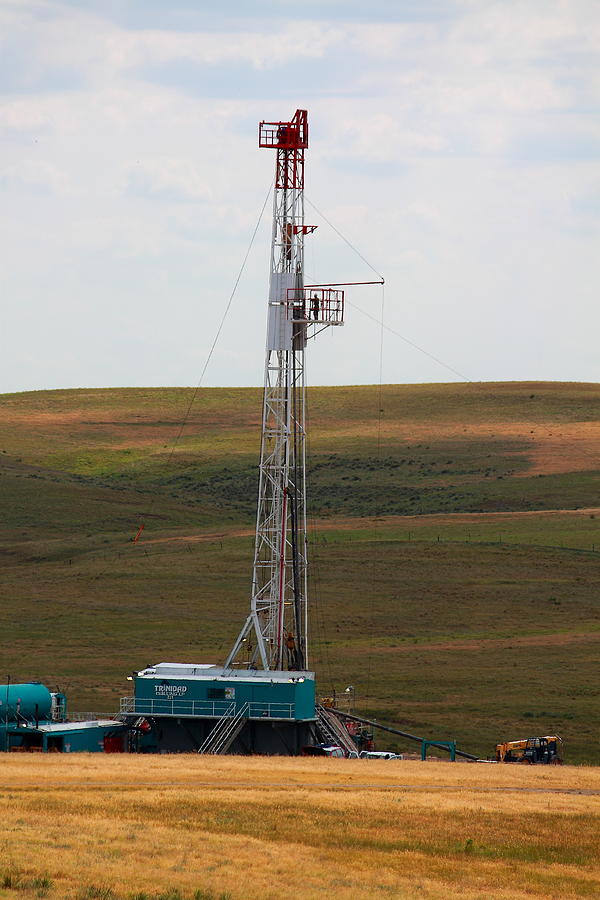 Rig Photograph - Rig On The Plains by Jason Drake