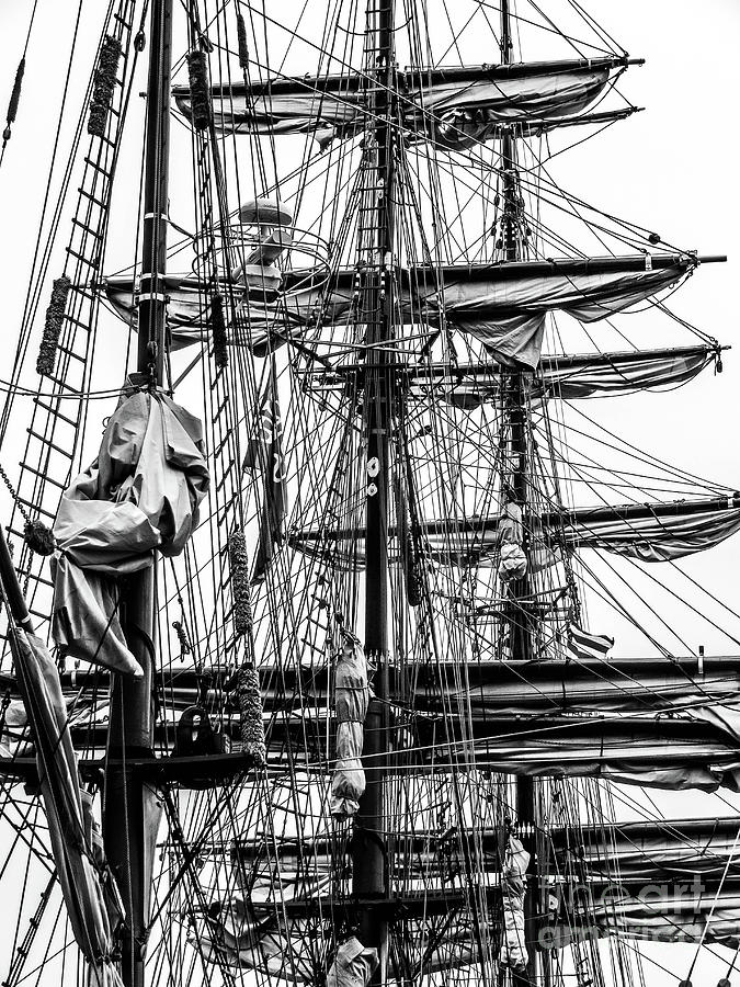 Rigging Photograph by Kevin Fortier