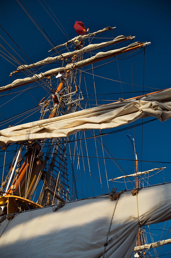 Rigging Photograph by Lawrence Boothby