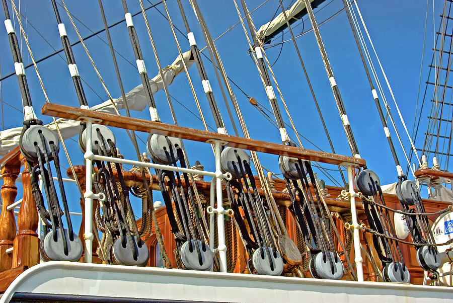 Rigging Lines Photograph
