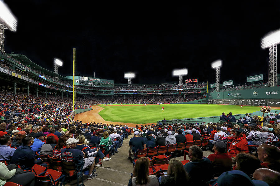 Right Field of Boston Fenway Park Photograph by Juergen Roth