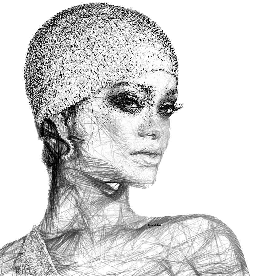 Rihanna Digital Art