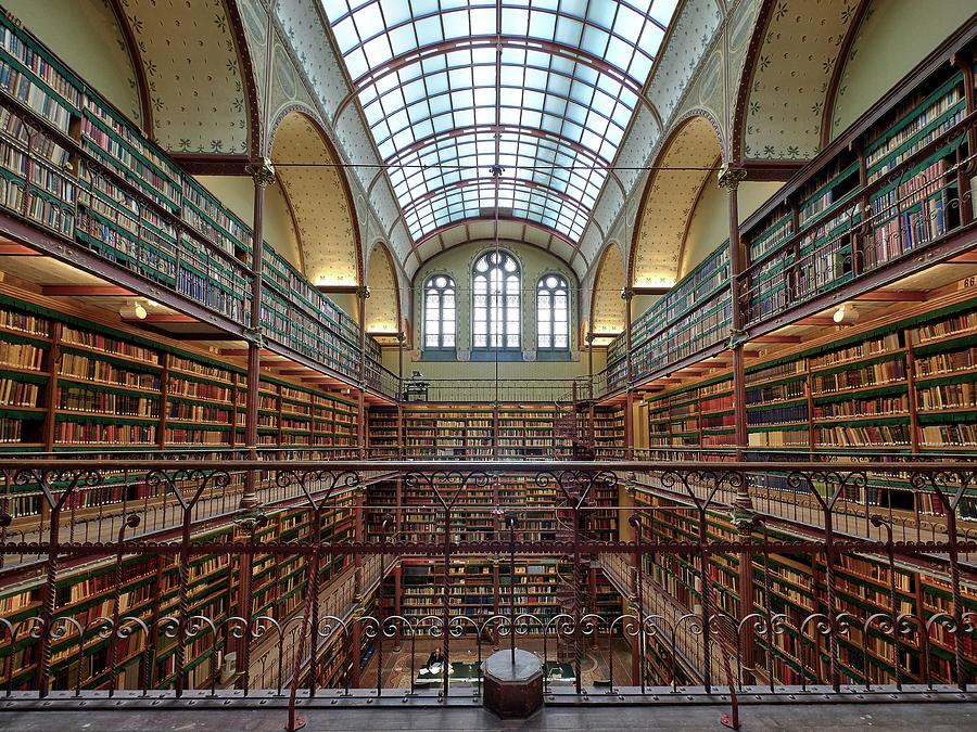 Rijks Museum Library. Amsterdam Photograph by Jouko Lehto