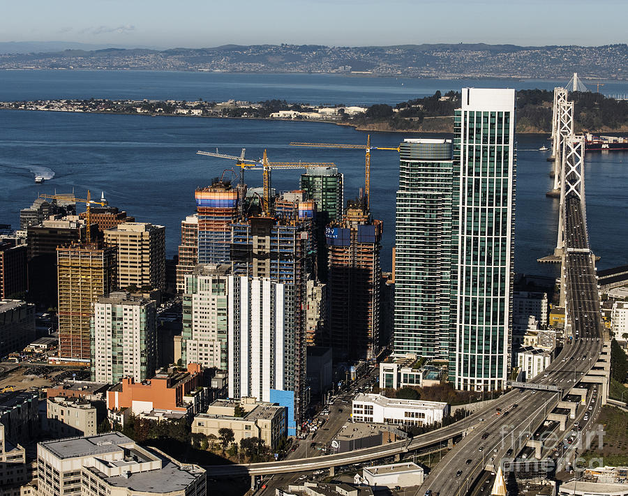 Rincon Hill Real Estate in San Francisco Photograph by David