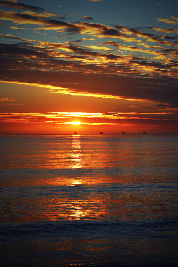 Rincon Sunset Photograph by John A Royston - Fine Art America