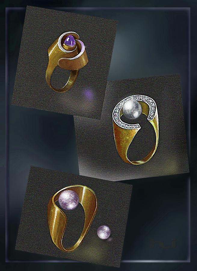 Ring  Designs Jewelry by Hartmut Jager