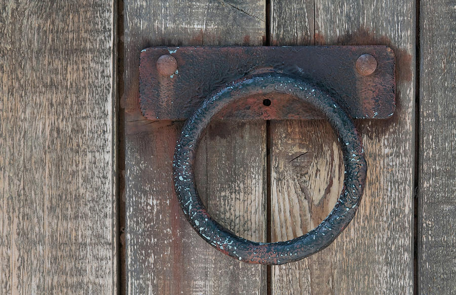 Door Photograph - Ring Knock by Dan Holm