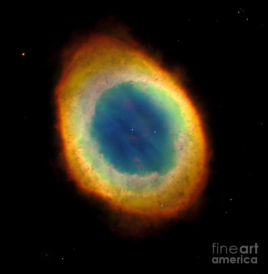 Ring Nebula, M57, Ngc 6720 Photograph by Science Source