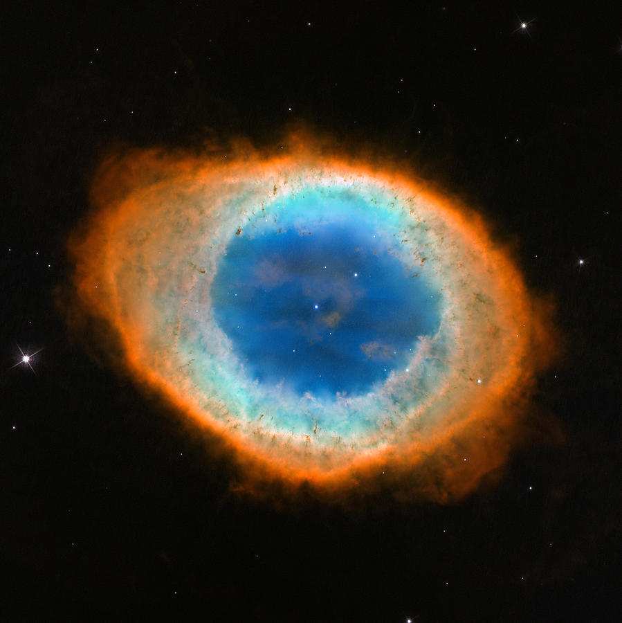 Ring Nebula Photograph by Steve Kearns