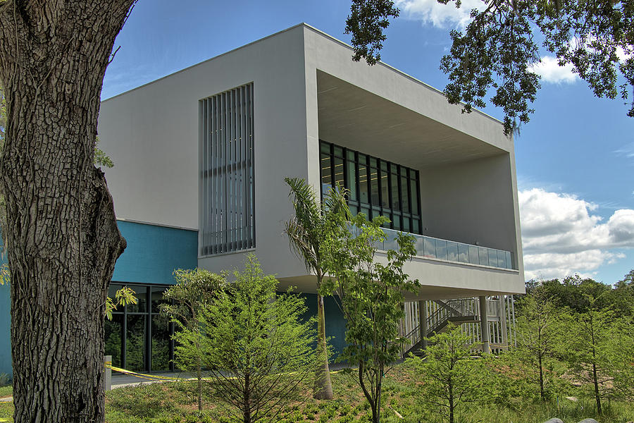 Ringling College of Art and Design Library - image 1 Photograph by Richard Goldman