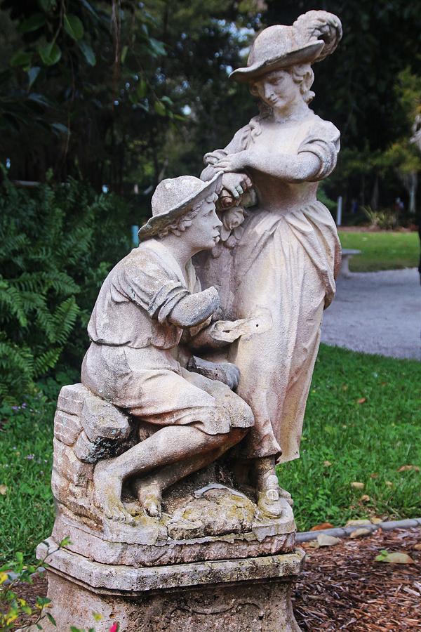 Ringling Rose Garden Statuary I Photograph by Michiale Schneider