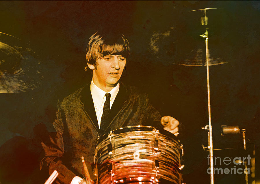 Ringo Starr Photograph by Larry Mulvehill