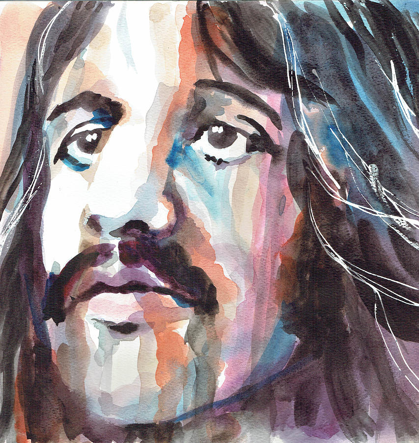 Ringo Starr Portrait 1 - By Diana Van Painting by Diana Van