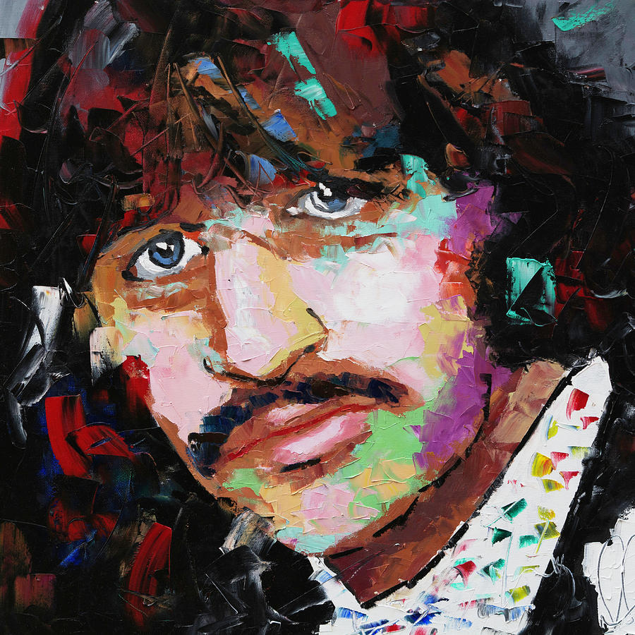 Ringo Starr Painting by Richard Day