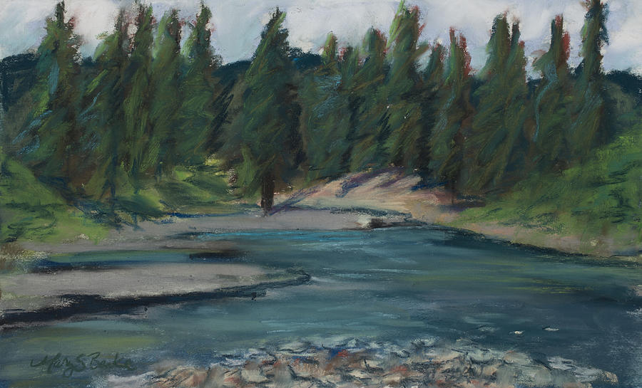 Rio Blanco Painting by Mary Benke