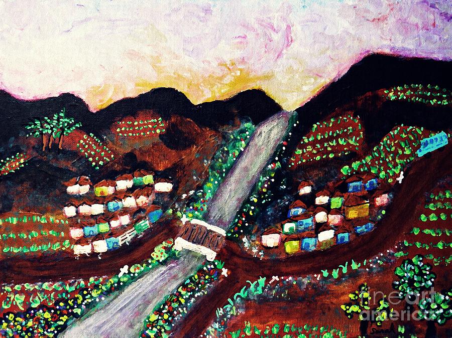 Mountain Painting - Rio das Almas by Sarah Loft