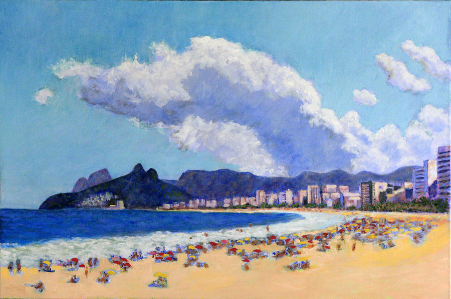 Rio Painting by David Zimmerman