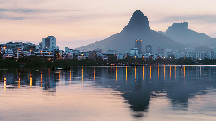 Rio de Janeiro, Brazil skyline Photograph by Alexandre Rotenberg