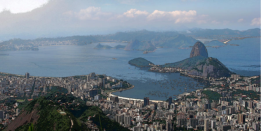 Rio Photograph - Rio de Janerio by Jim Kuhlmann