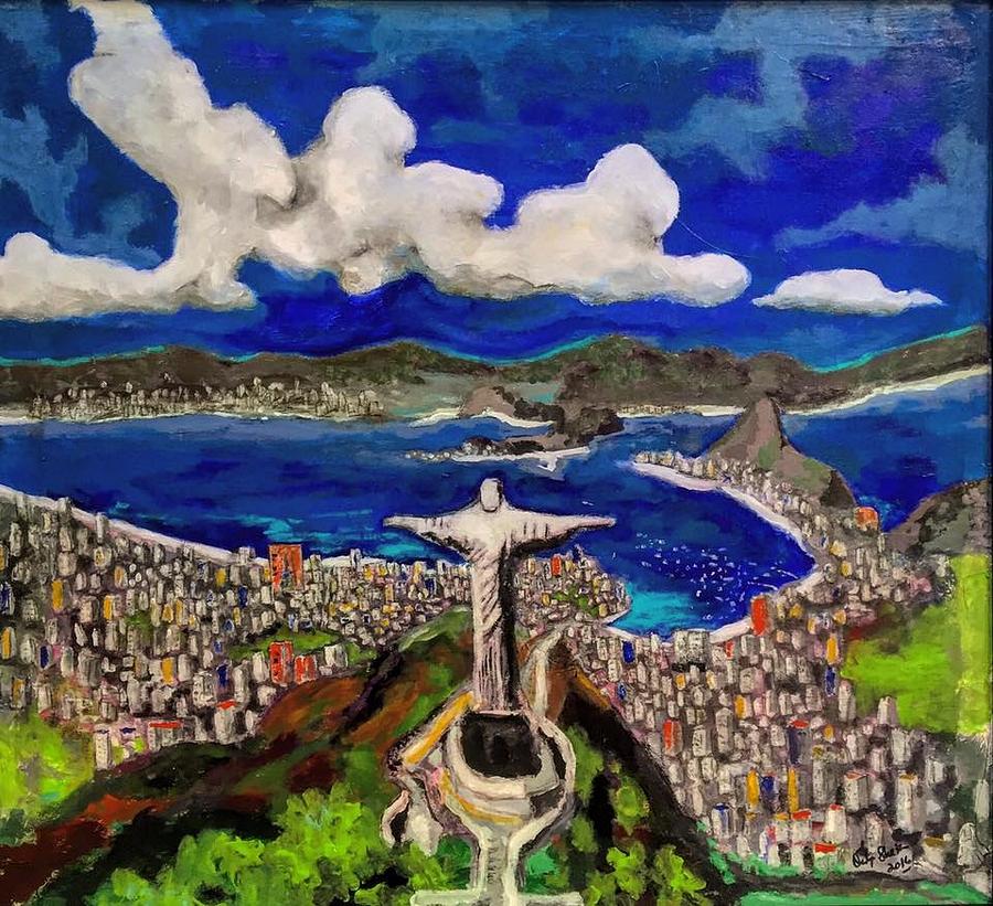 Rio Painting - Rio by Dilip Sheth