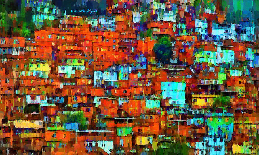 Rio Favela 101 - Da Digital Art