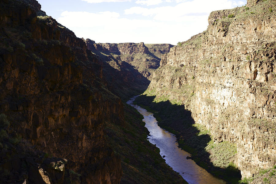 Rio Grande from below the Gorge Bridge, New Mexico, June 19, 201 ...